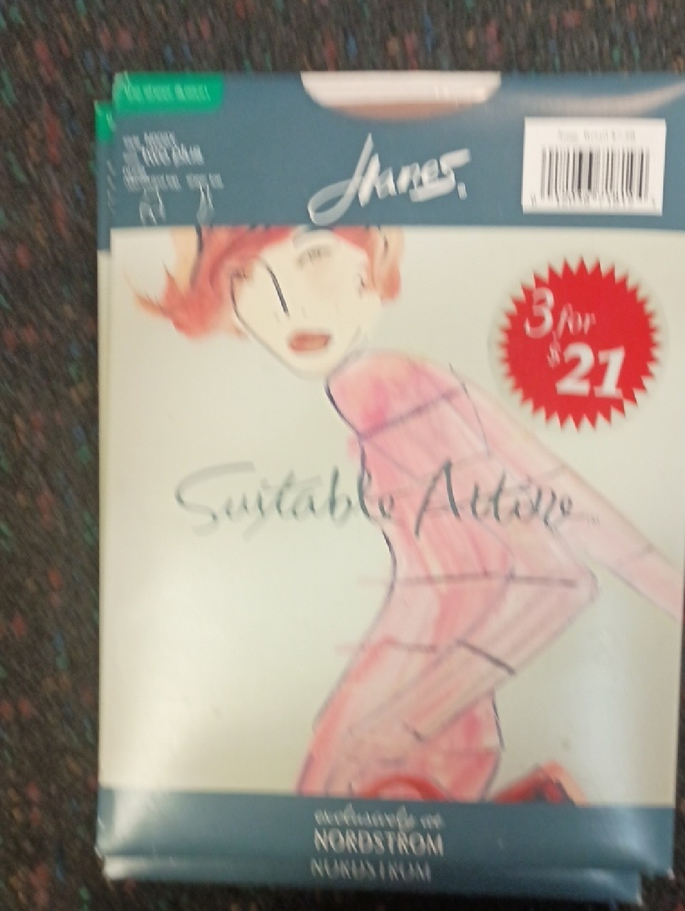 Nude Hanes Nylon Size 2 Plus